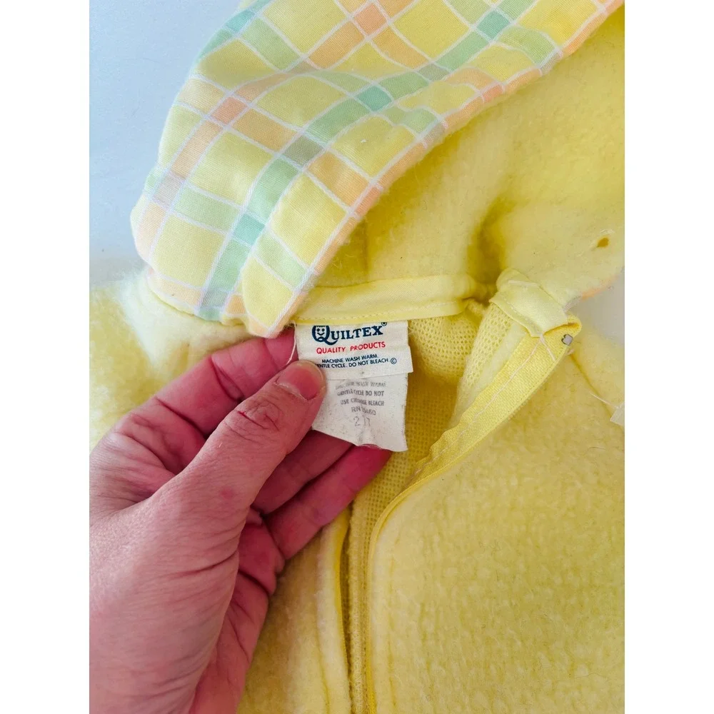 Quiltex vintage hooded